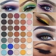 thumbnail image 3 of PVCS 35 Color Matte Pearlescent Eyeshadow Lasting Non-flying Powder Eyeshadow Waterproof, 3 of 9