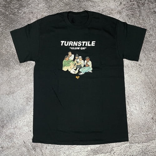 Turnstile - Glow on Album Short Sleeve Black Unisex Size S to 5XL Shirt BT341