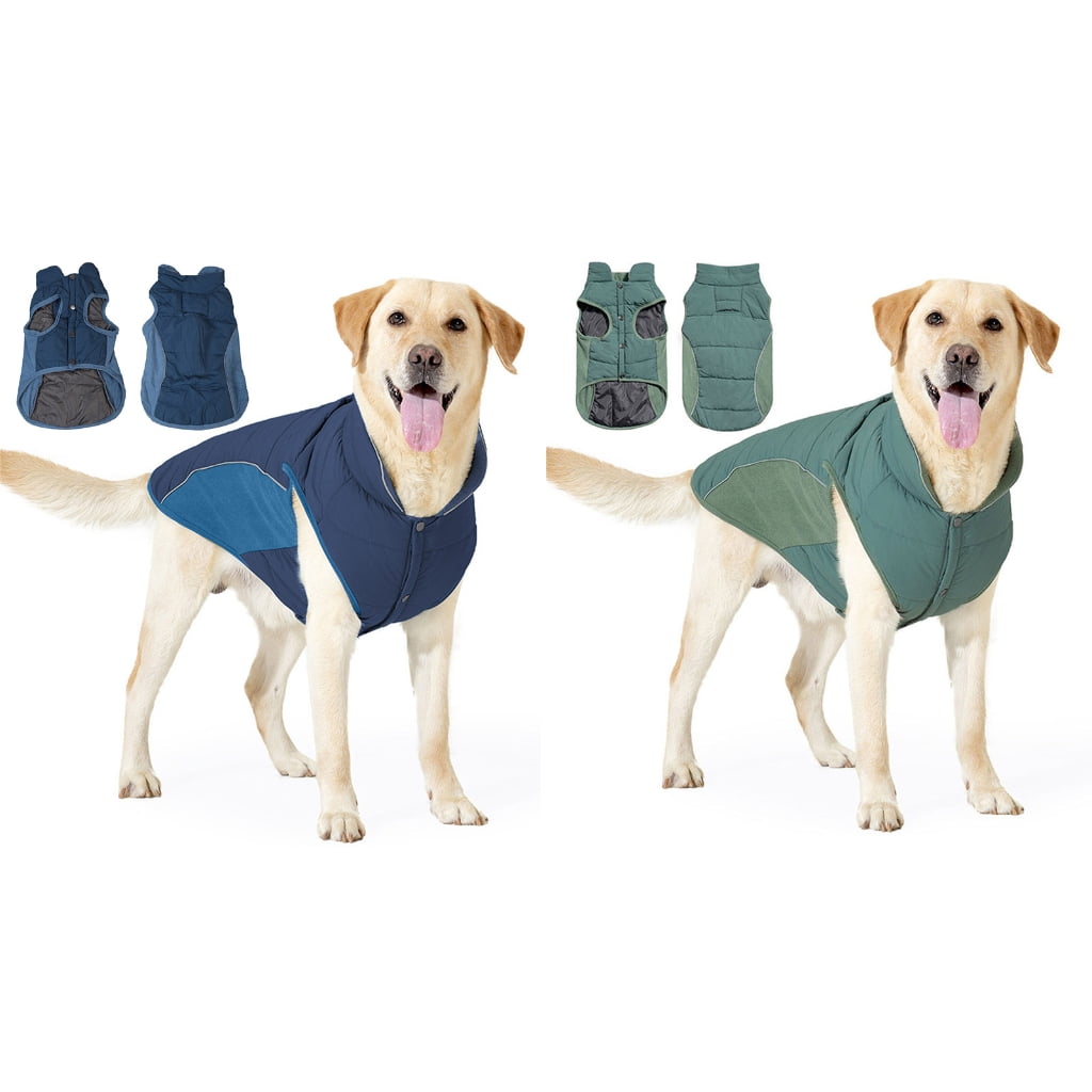 WINDLAND Dog Vest Clothes Outfit Thick Coat Clothes for Boy Girl Dog Winter Apparel