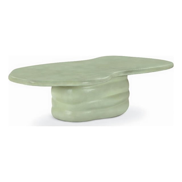 Meridian Furniture Table Basse en Béton Vert Branna pour Intérieur/extérieur