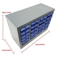 thumbnail image 2 of 20 Drawers Hardware Organizer Parts Cabinet Tool Storage Cabinet without Door, 2 of 11