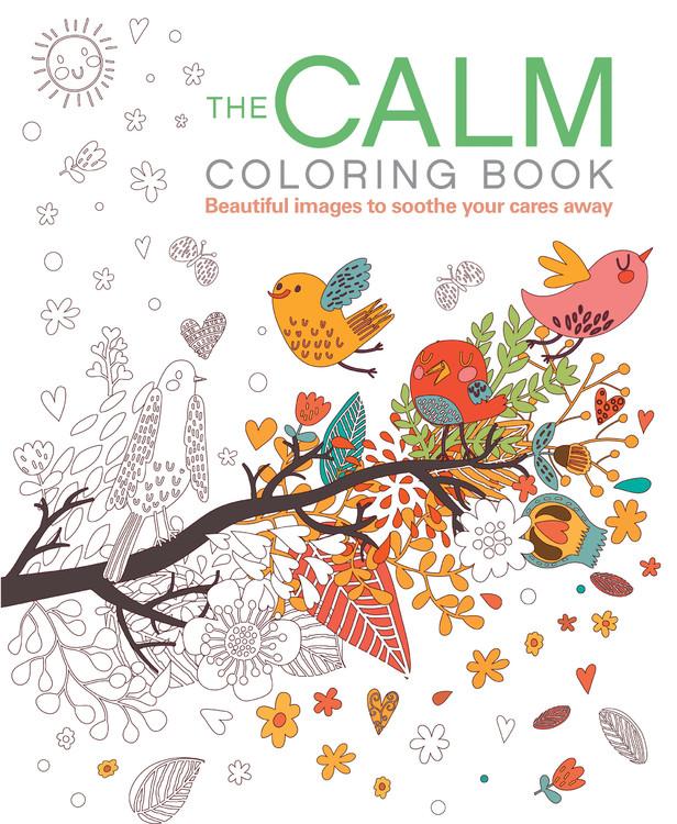 Chartwell Coloring Books: The Calm Coloring Book : Beautiful images to