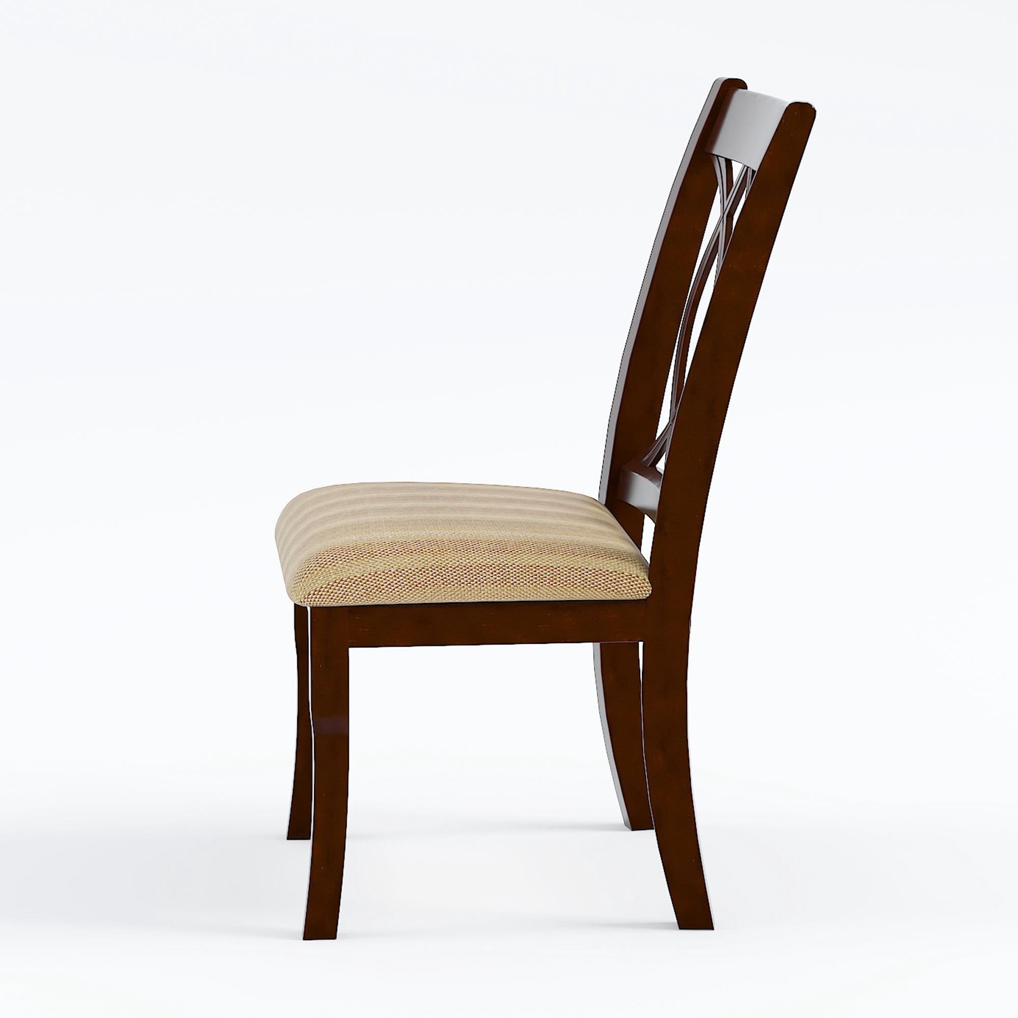 Furniture of America Goddard Padded Dining Chairs - Set of 2, Brown