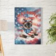 thumbnail image 2 of Siamese Patriotic Welcome for 4Th of July Independence Day Vertical Matte Canvas Poster Cat Lover Kitten Owner Gifts Wall Art Home Decor - 00010, 2 of 5