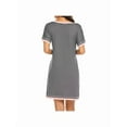 thumbnail image 3 of Funcee Womens Nightdress Cotton Sleepwear Short Nightgowns Knit Sleepshirts, 3 of 3