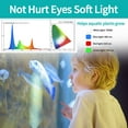 thumbnail image 4 of LED Aquarium Light, 24/7 Full Spectrum 18W Fish Tank Light with Extendable Bracket, Adjustable Brightness, Timer, External Controller for Planted Tanks, 4 of 7