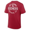 thumbnail image 3 of Men's Fanatics  Crimson Oklahoma Sooners Fastbreak T-Shirt, 3 of 3