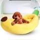 thumbnail image 1 of Banana Bed for Dogs Cozy Soft Cat Mattress Cute Dog Bed Suitable for Cats and Dogs, 1 of 4
