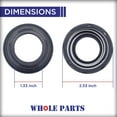 thumbnail image 3 of Whole Parts Washing Machine Main Center Tub Seal Assembly Part # 5303279394 - Replacement & Compatible With Some Crosley, Electrolux, Frigidaire,  Gibson, Kenmore, Tappan, White Westinghouse Washers, 3 of 8