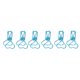 thumbnail image 4 of Clips Para Carpetas, Metal Ahuecado En Forma De Corazón, Cola Larga, Dibujos Animados Lindos, Fuerza De Sujeción Fuerte, Pequeños Clips Para Carpetas Para Oficina ANGGREK JH1217, 4 of 8