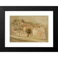 thumbnail image 2 of Tadeusz Makowski 14x11 Black Modern Framed Museum Art Print Titled - Town (1926), 2 of 5