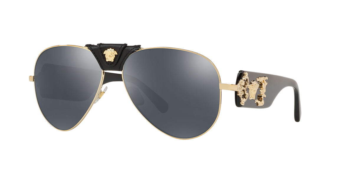 VERSACE Sunglasses VE2150Q 1252/6G Gold 