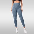 thumbnail image 2 of Celsior Compression Leggings 3D Smile Contour Activewear Tights Full Length Buttery Soft Yoga Pants Booty Butt Lifting Leggings No Front Seam Leggings High Waisted Leggings Fitness Sport Pants M, 2 of 6