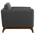 thumbnail image 4 of Allora Mid Century Modern Accent Chair in Gray, 4 of 5