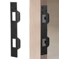 thumbnail image 4 of Dual Hole Heavy Duty Metal Latch Plate Reinforcer for Door Security Latch Plate, 4 of 8