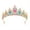 Rainbow, variant on Duslogis Crown for Women, Tiaras and Crowns for Women Pink Princess Crown Queen Crown Crystal Headbands Hair Accessories for Bridal Birthday Prom Party (Silver)