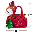thumbnail image 4 of Set de peluche para mascotas Little Jupiter Reindeer con monedero para 4 a 7 años, 4 of 6