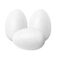 thumbnail image 1 of 3 huevos de de espuma blanca grande, huevo de Pascua, símbolo de esperanza de , 115 mm para manualidades, bricolaje, 1 of 7