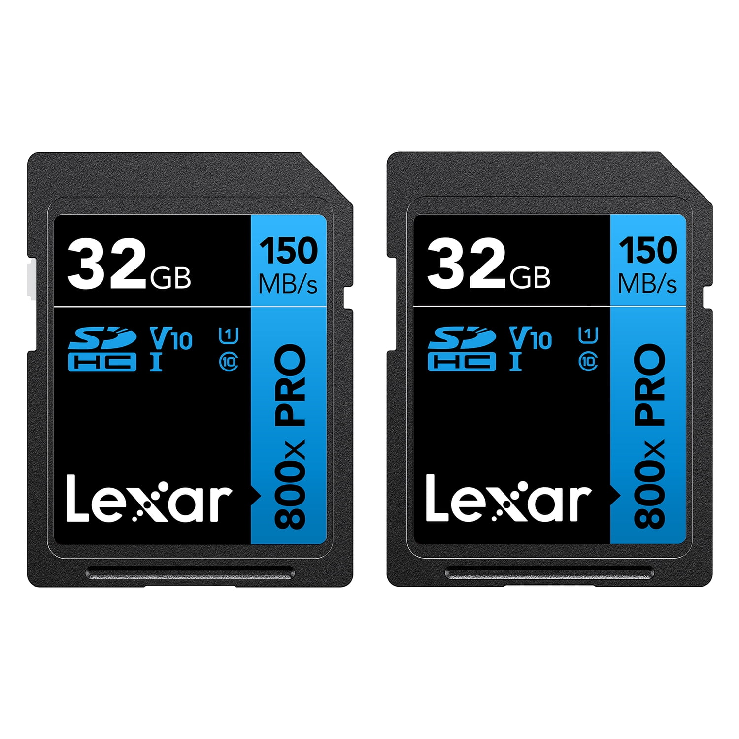 Lexar High-Performance 800x PRO BLUE Series 64GB SDXC Memory Card