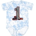 thumbnail image 3 of Inktastic First Birthday Red Hockey Boys or Girls Baby Bodysuit, 3 of 5