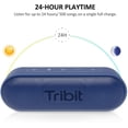 thumbnail image 3 of Altavoz Bluetooth Tribit Xsound Go 16W Bajo Profundo 24H Resistente al Agua IPX7 Azul, 3 of 3