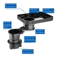 thumbnail image 3 of Bandeja para automóvil, portavasos giratorio de 1/2 pulgada, soporte para bebidas, soporte para almacenamiento de teléfono, bandeja para portavasos para automóvil, 3 of 4