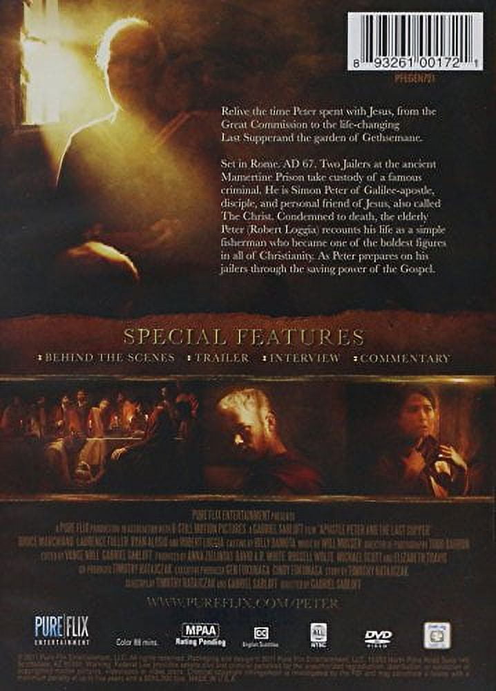 Apostle Peter and the Last Supper [DVD] - Walmart.com