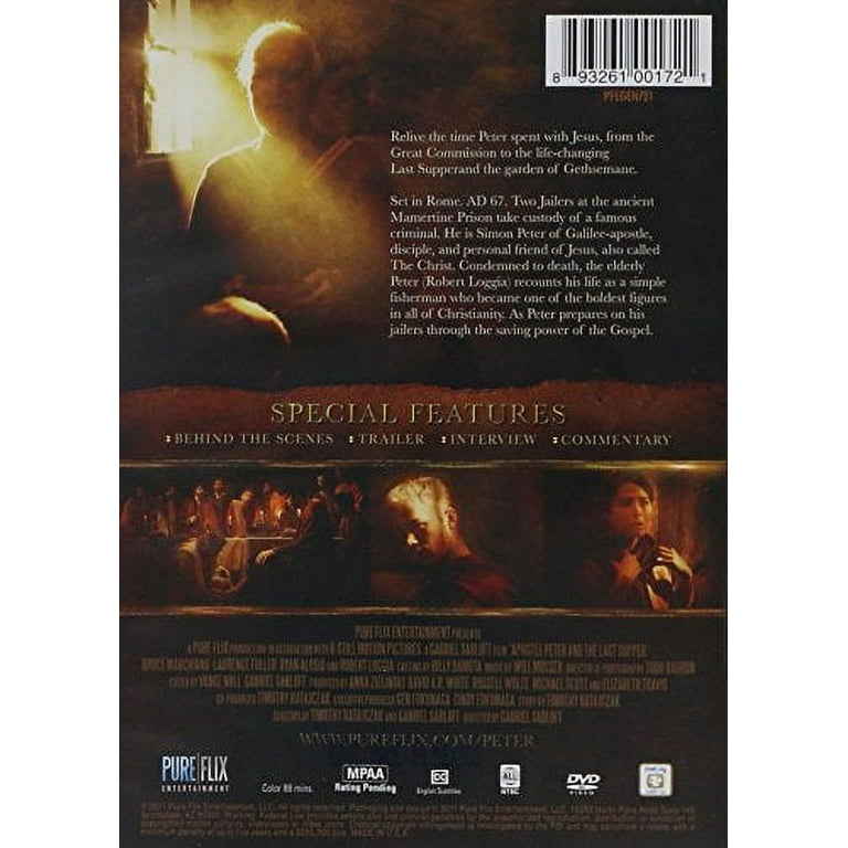 Apostle Peter and the Last Supper [DVD] - Walmart.com