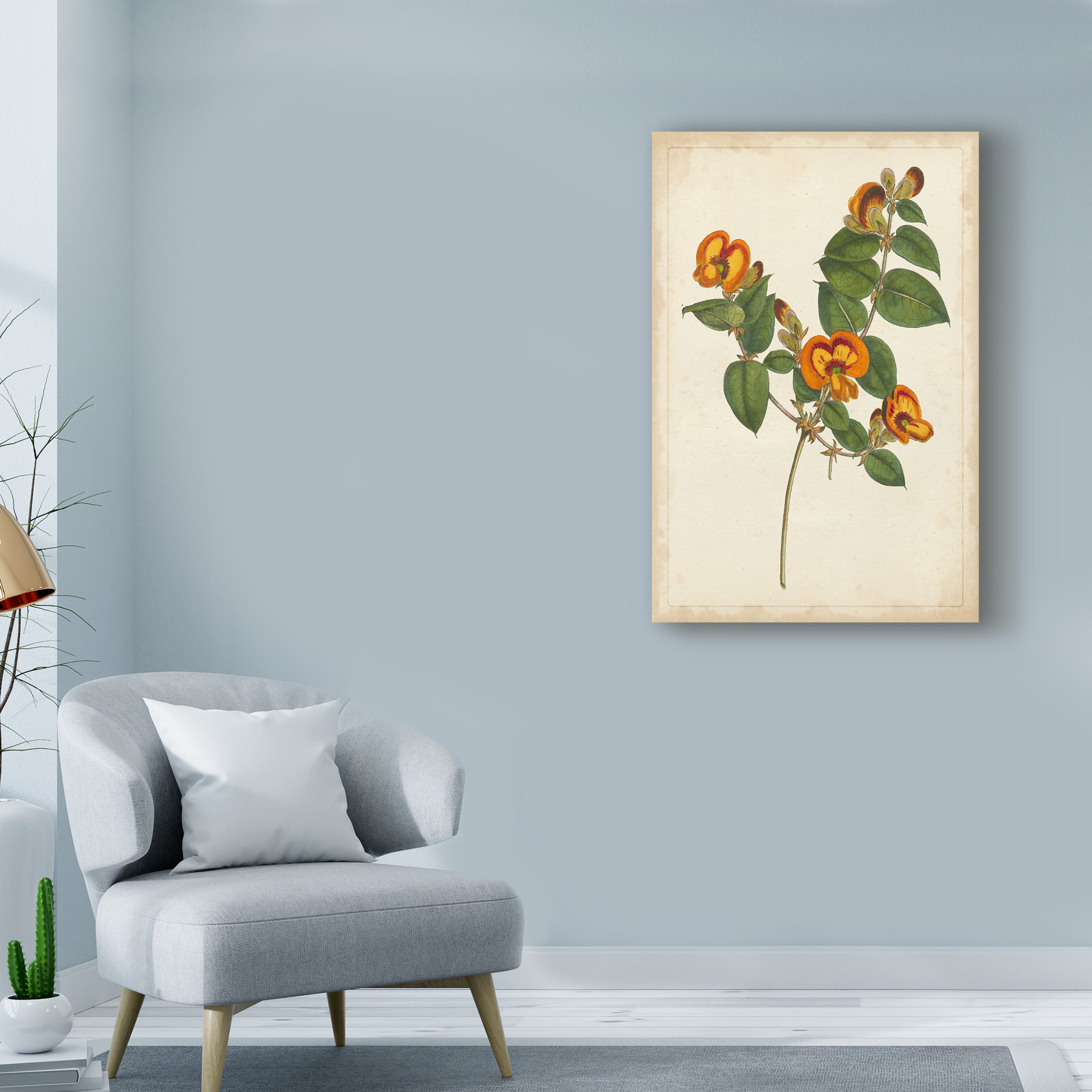 Trademark Fine Art 'Vibrant Botanicals II' Canvas Art by Unknown