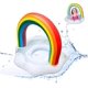 thumbnail image 1 of Baby Float, Rainbow Sequin Inflatable Swim Buoy Baby Swimming Ring Sparkling Swimming Ring for Kids 1-5 Years Old for Pool Party Baby Swim Buoy, 1 of 4