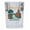 Clear, variant on Appleton Wisconsin Vintage Design Souvenir 2 oz Square Shot Glass – Blue