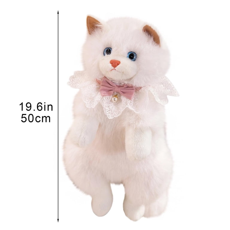 Realistic Stuffed Cat Backpack Handcrafted Plush Bag Amazon.com: Chongker Cat Shaped Backpack - Handcrafted  main image 4