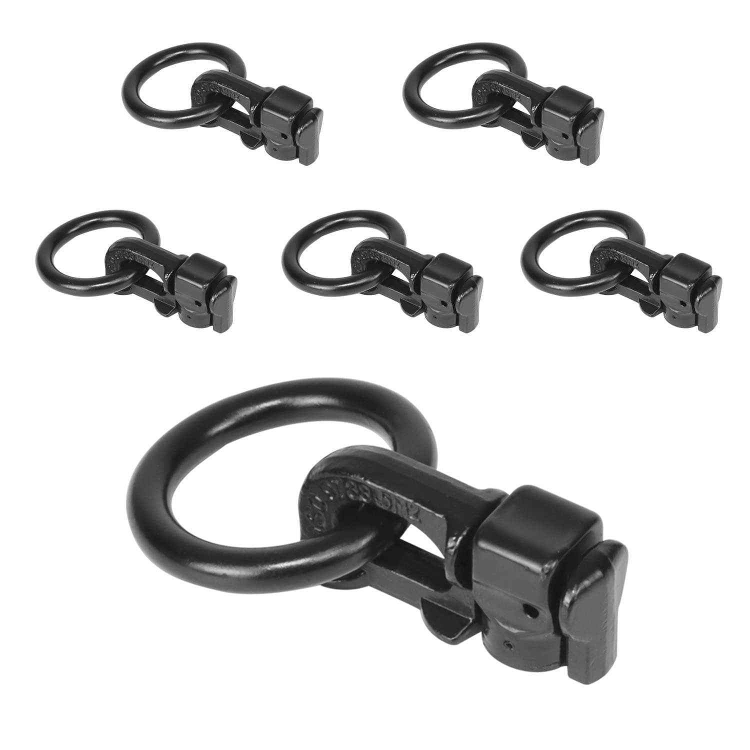 LTrack Double Stud Tie Down Fitting with O Ring Used with L Track