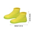 thumbnail image 2 of Waterproof Silicone Shoe Covers for Rain,Reusable Non Slip Rubber Rain Shoe Cover Cycling Shoe Protectors Outdoor with Non-slip Sole Apply to Men,Women,Kids, 2 of 6