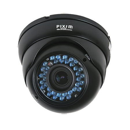 - VideoSecu 1/3 inch Pixim DPS Wide Dynamic Range IR Night Vision 690TVL Varifocal 4-9mm Lens Outdoor Security Camera bmu