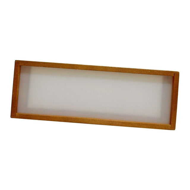simhoa Wooden Shadow Box Frame with Light Deep Showcase for Photos Keepsakes Awards 26cmx6cmx9cm