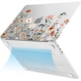 thumbnail image 4 of MOSISO MacBook Pro 14 inch Case Compatible with 2025-2021 M5 M4 M3 M2 M1 Pro Max A3434 A3112 A3185 A3401 A2918 A2992 A2779 A2442, Plastic Garden Flowers Hard Shell Case, 4 of 7