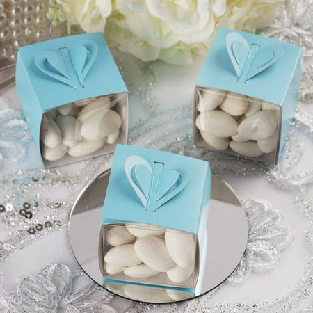 Efavormart White Color Treat Candy Box Wraps For Wedding Event Birthday Party Bridal Shower Anniversary Favor Decor Box