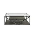thumbnail image 1 of Arista Medium Gray Rectangular Cocktail Table, 1 of 8