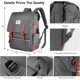 thumbnail image 3 of Laptop Backpack for Women, Work Backpack for Laptop 15.6 Inch Men, Water-Resistant Backpack for School, Business and Office with USB Charging Port, 3 of 5