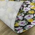 thumbnail image 5 of Ambesonne Tropical Place Mats Set of 4, Hibiscus Petals Lemons, Standard Size, Multicolor, 5 of 6