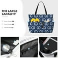 thumbnail image 3 of Balery Navy Nautical Beach Travel Bag - Water-Resistant, Large Capacity Lightweight Tote with 7 Pockets for Women and Men - Perfect for Beach, Pool, Gym, and Travel, 3 of 7