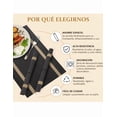 thumbnail image 4 of Manteles Individuales Xtellar para Mesa 6 Piezas, Tapetes para Mesa de Comedor Antideslizante, Resistente al Calor, Individuales para Mesa PVC,Fácil de Limpiar,para el Restaurante,Cocina,Hotel cafe, 4 of 5