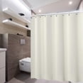 thumbnail image 2 of Shower Liner, Standard Shower Curtain Liner Fabric 72 x 72 inch Full Size, Hotel Quality, Washable,Water Proof, Bathroom Curtains with Grommets, 2 of 7
