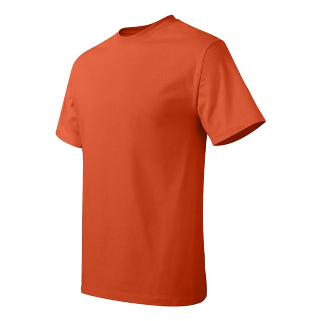 Hanes 5170 Comfortblend Ecosmart T-Shirt à Col Rond pour Hommes Taille 3X, Orange.