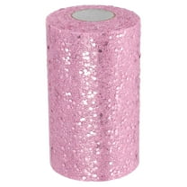 Uxcell 6 Inch by 50 Yards Tulle Fabric Rolls for DIY Tutu Skirts Crafts Wedding Party, Pink
