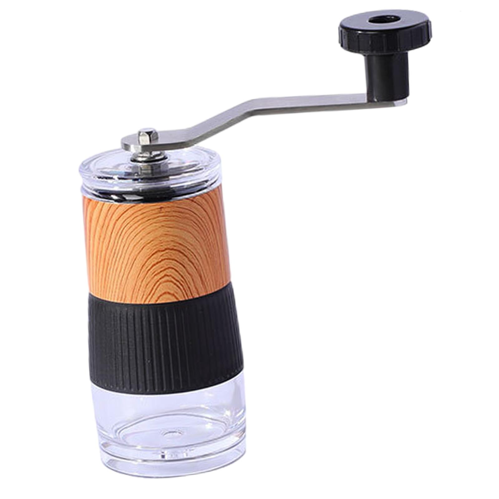 Hand Crank Coffee Grinder Adjustable Ceramic Core Conical Burr