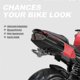thumbnail image 3 of For Ducati Diavel 11-15 Xdiavel S Diavel 1260 1262 Moto Rear License Plate Mount Holder And Turn Signal Lights Led License Frame, 3 of 4