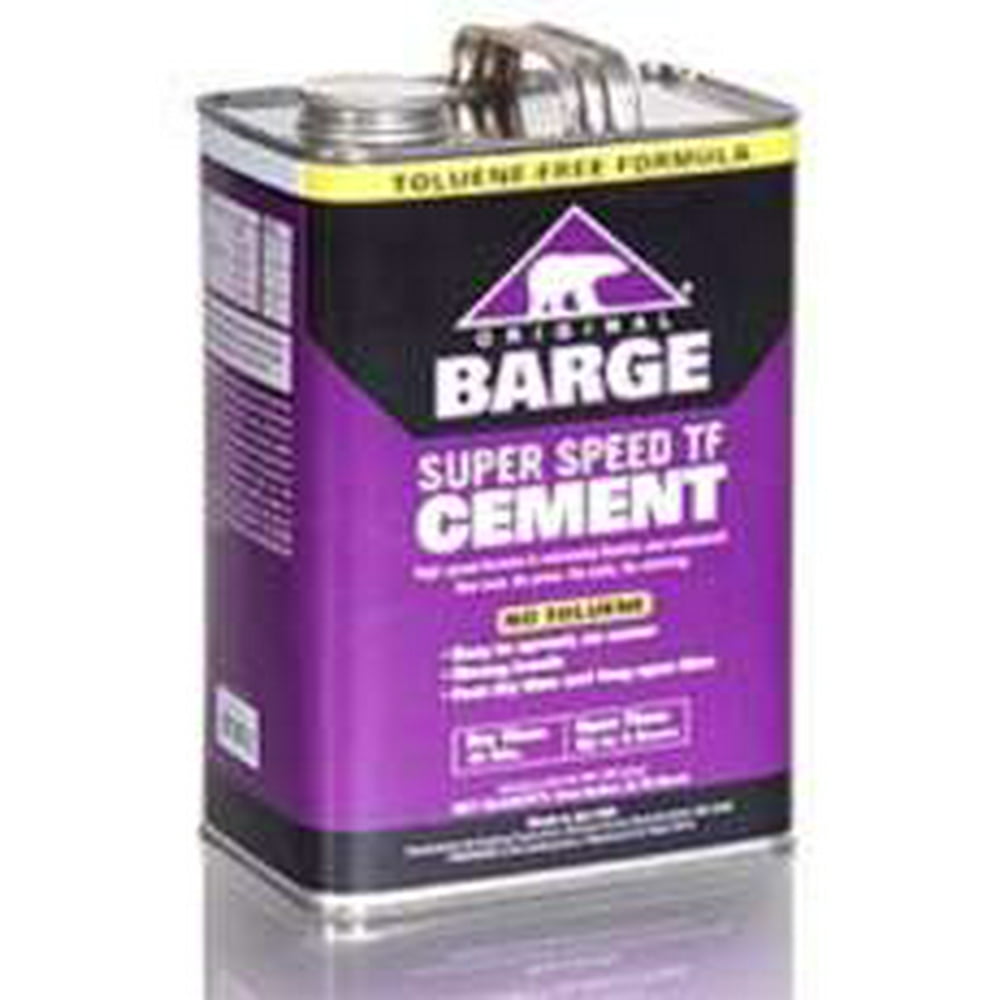 BARGE Original Super Speed TF Cement by Quabaug Corp 1 Gallon Shoe