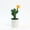 1, variant on Artificial Tropical Cactus Miniature Potted Plant Creative Desktop Green Decor for Home Office Shelf Tabletop Ornament